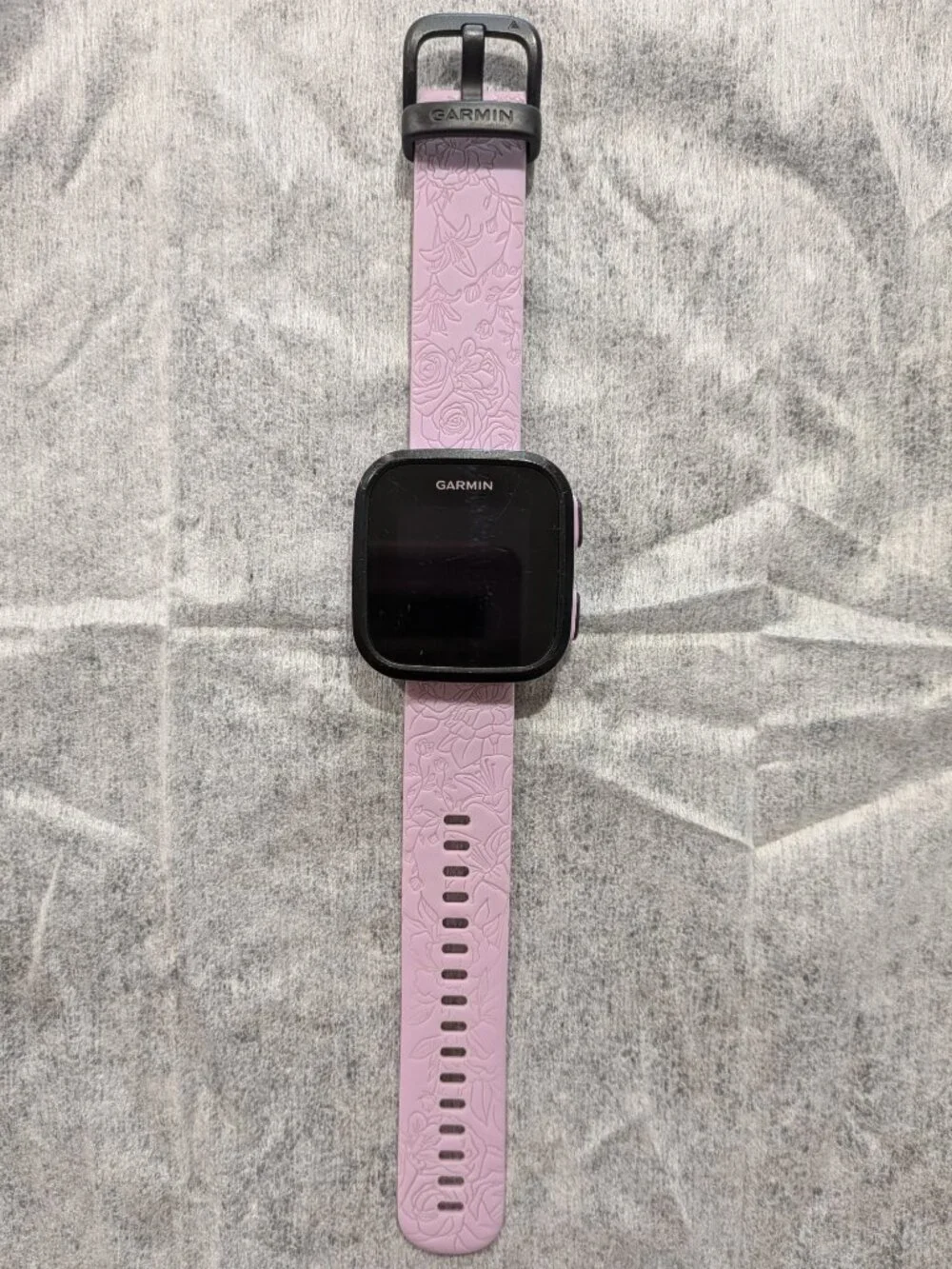 Garmin Bounce Kids Smart Watch Lilac Floral GPS Text/Voice/Track 010-02448-01